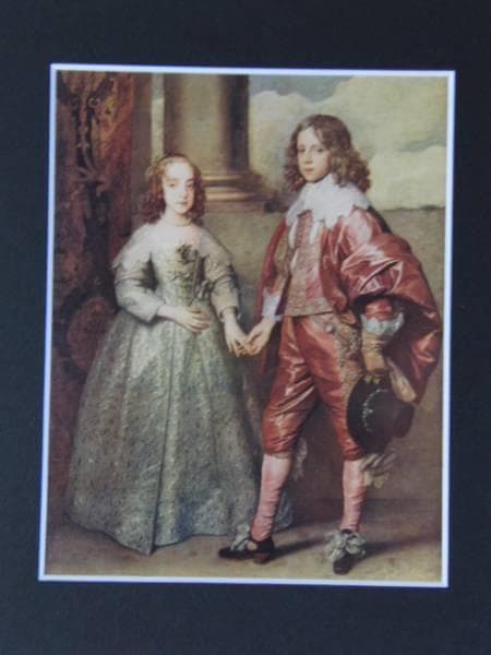Anthony Van Dyck、ウィリアム王子 ,超希少,100年前の画集より Anthony Van Dyck、ウィリアム王子 ,超希少,100年前の画集より Anthony