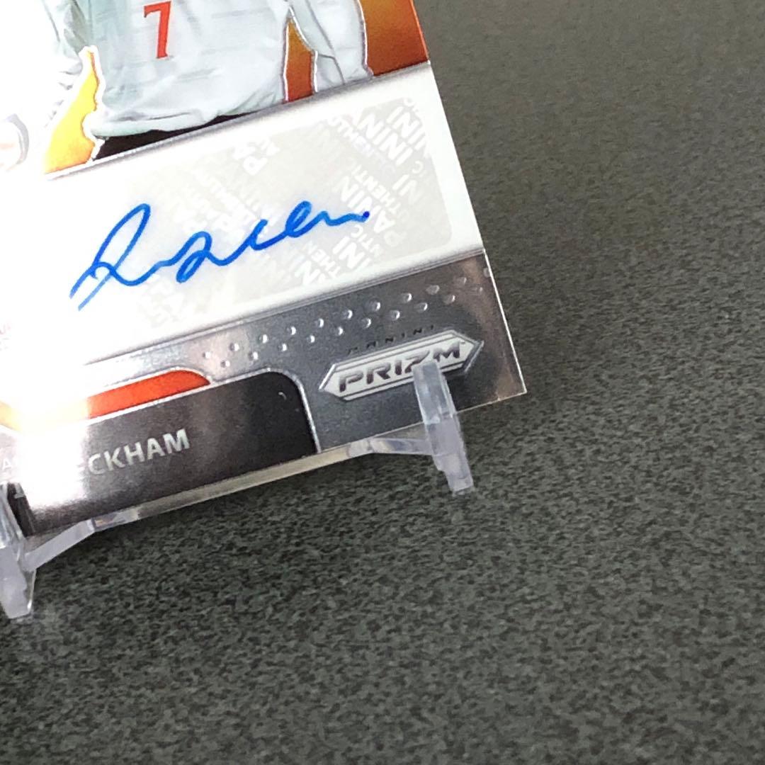 22 PANINI PRIZM ベッカム直筆サインカード