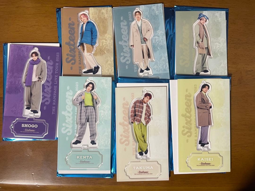 THE RAMPAGE 16 アクスタ フォトカード フォンタブ セット