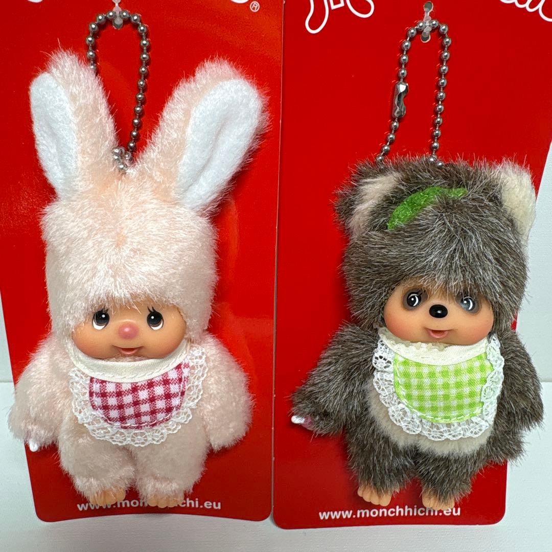新品 EU限定 モンチッチ フレンズ 2体セット チムたん タヌタヌ　2695