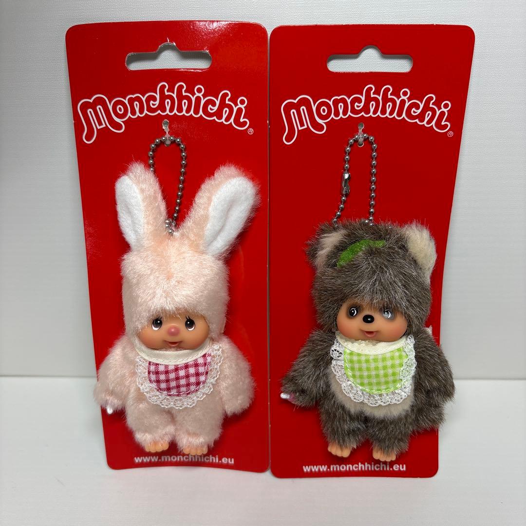 新品 EU限定 モンチッチ フレンズ 2体セット チムたん タヌタヌ　2695