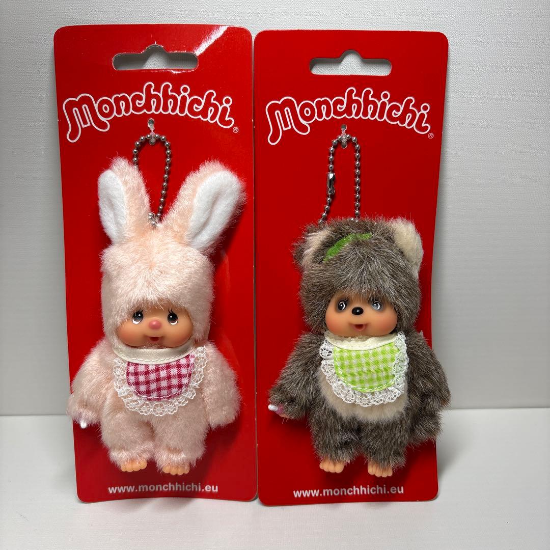 新品 EU限定 モンチッチ フレンズ 2体セット チムたん タヌタヌ　2695