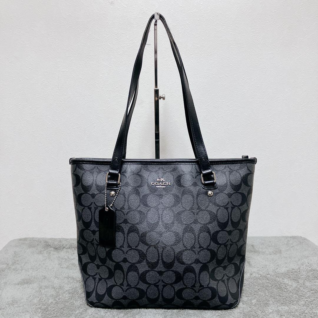 COACHコーチ トートバッグ F58282 シグネチャー ハンドバッグ 楽天市場】［南店］【極美品】 コーチ F58282 トートバッグ