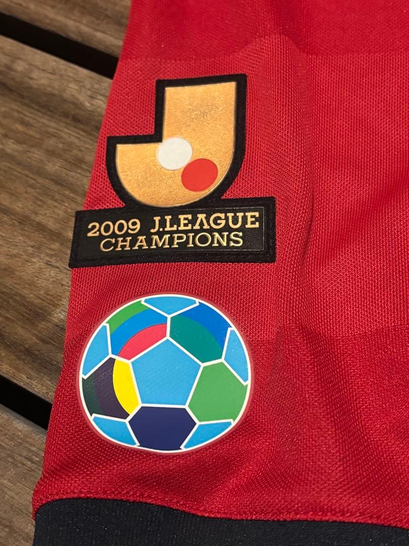 鹿島アントラーズ 2010年 優勝ワッペン 内田篤人 ユニフォーム 新品