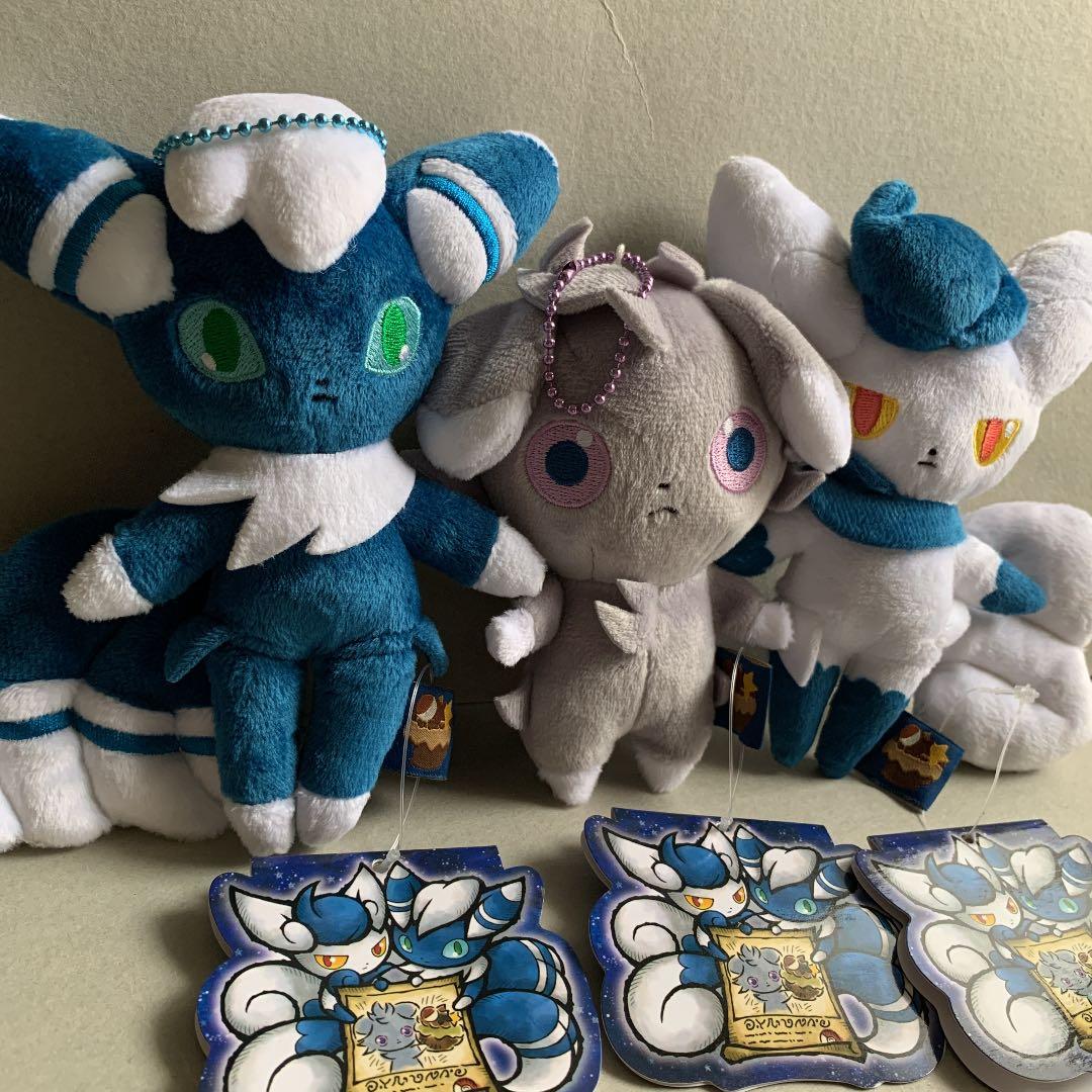 ニャスパー　ニャオニクス　ぬいぐるみ　ポケモンセンター　ポケットモンスター