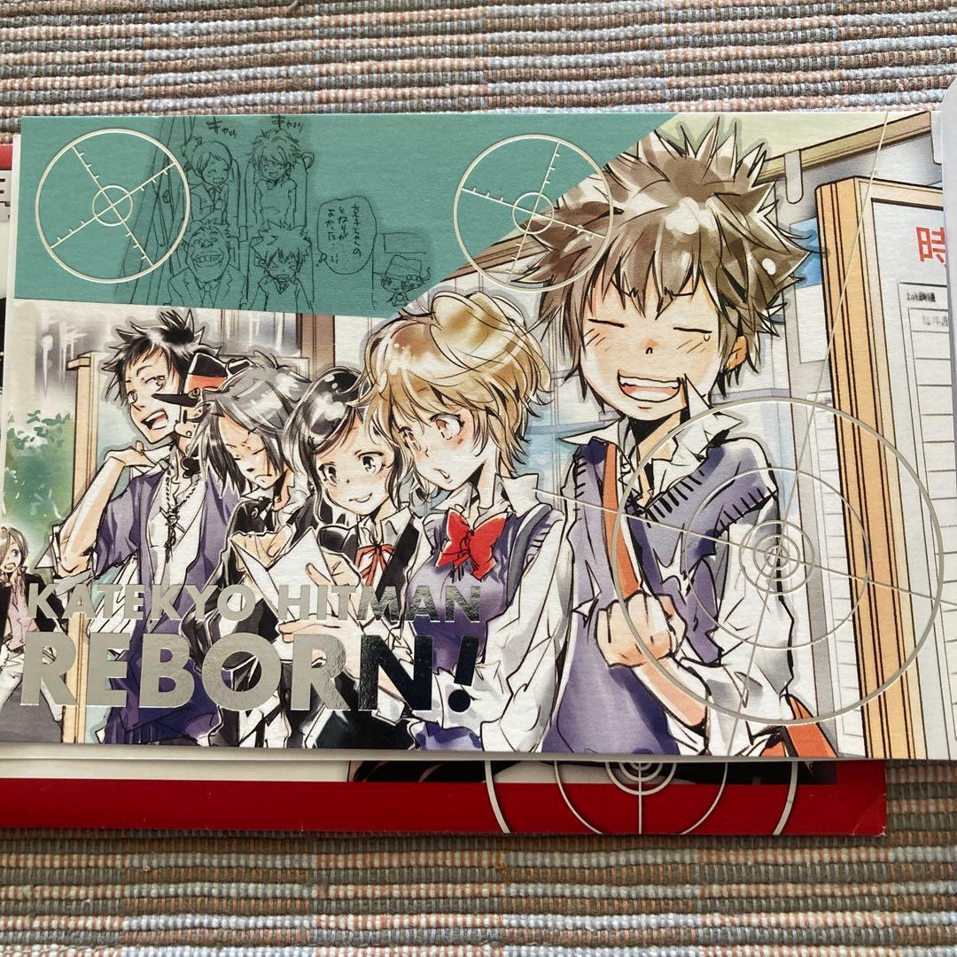 天野明展 家庭教師ヒットマンREBORN! リボーン ポストカード 綱吉 獄寺