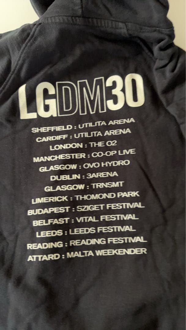 Oasis Definitely Maybe 30周年記念ライブパーカー