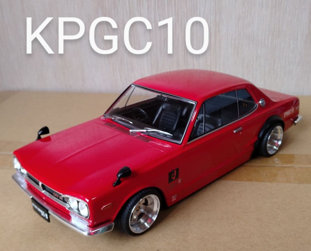 1/18】スカイライン ハコスカ（KPGC10）赤