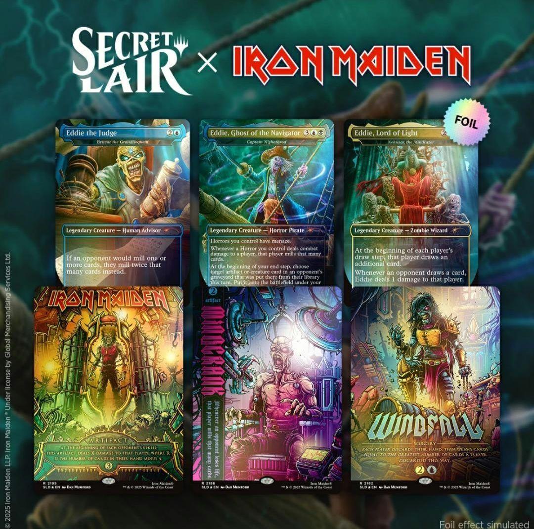 MTG Secret Lair x Iron Maiden Foil 未開封 Secret Lair x Iron Maiden: Eddie Unchained Foil​ Edition | Secret Lair