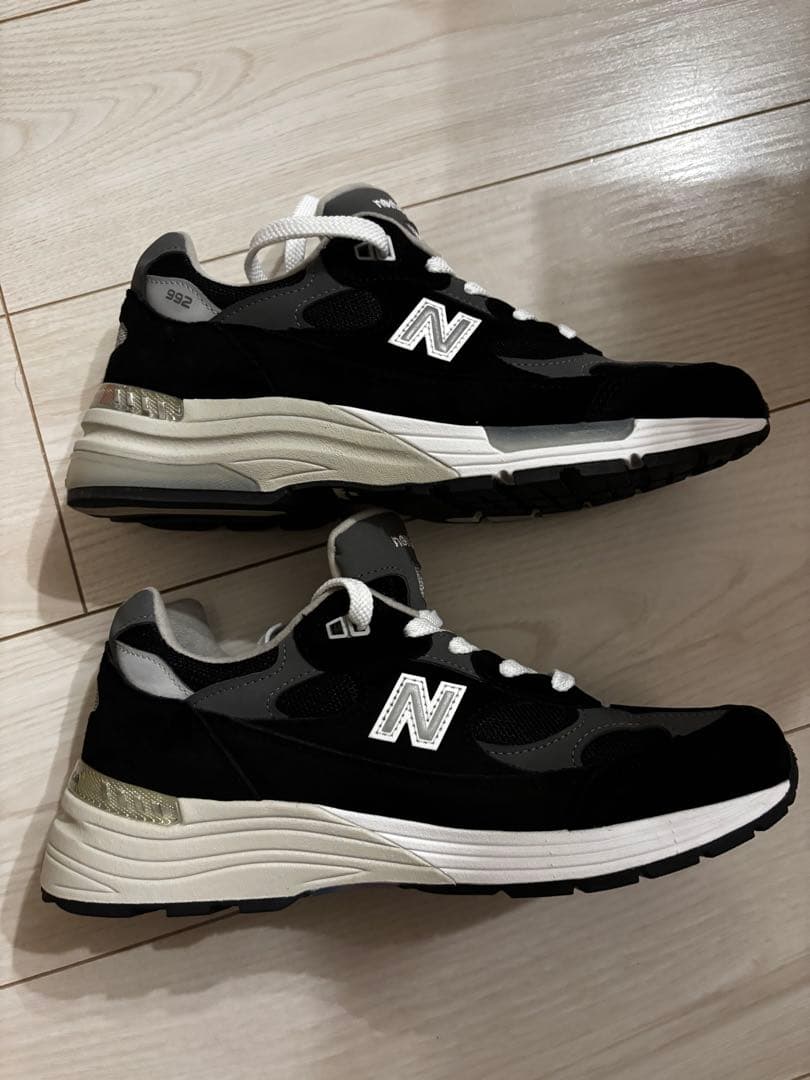 靴 New Balance 992 \"Black\" (2025)