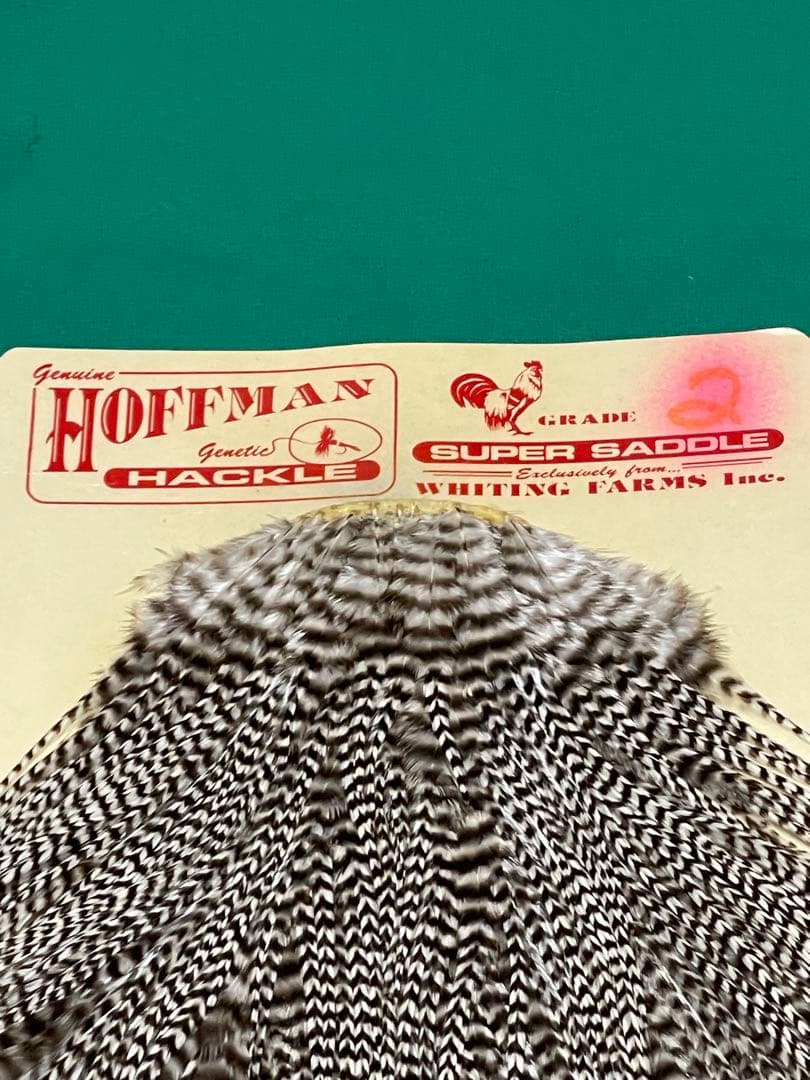 フライフィッシング ドライフライ用マテリアル ホワイティング