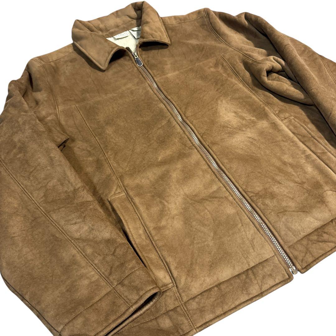 ジャケット・アウター L.L.BEAN FAKE SUEDE JACKET