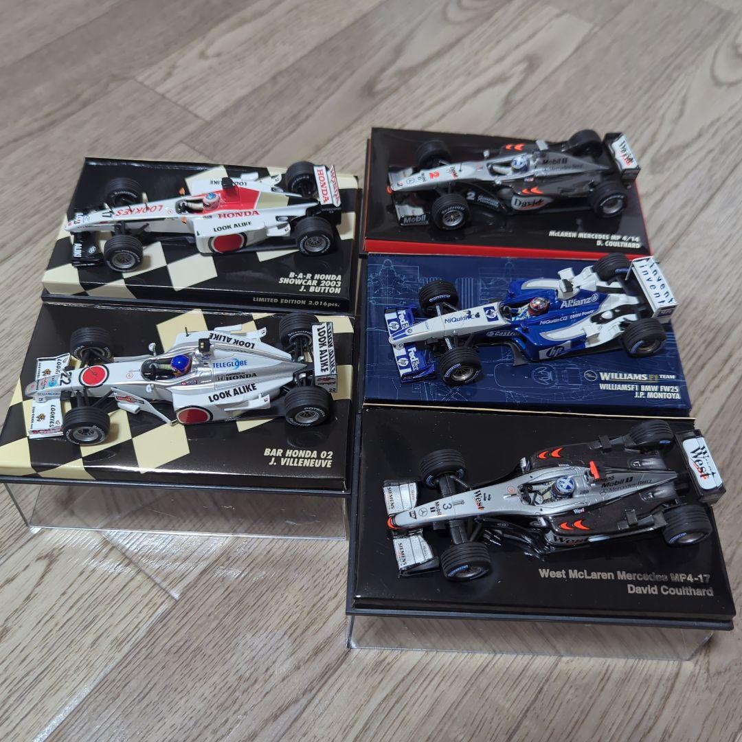 F1ミニカー 5台セット 1/43 LOOK ALIKE