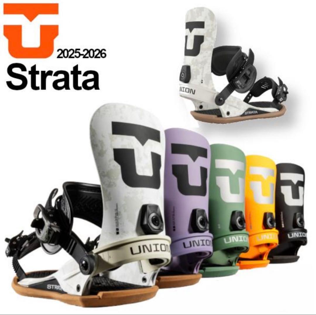 新品　今季モデル　UNION Strata ストラータ　ビンディング ユニオン UNION BINDING 24-25 UNION/ユニオン STRATA ストラータ メンズ