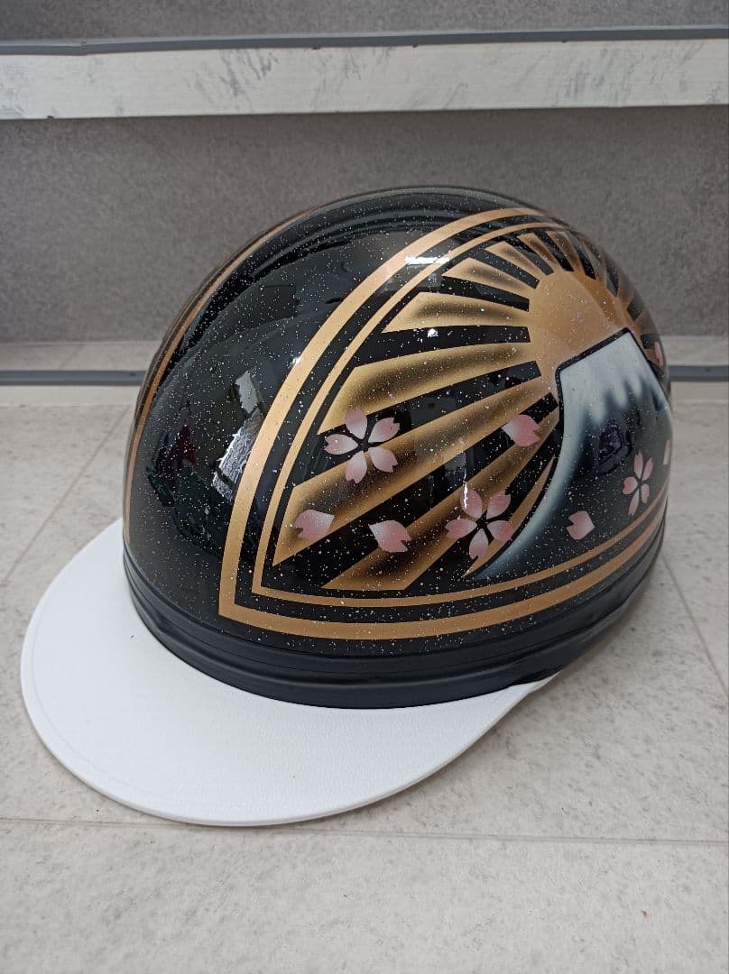 カスタムコルク半 黒金富士日章 七色ラメ - メルカリ