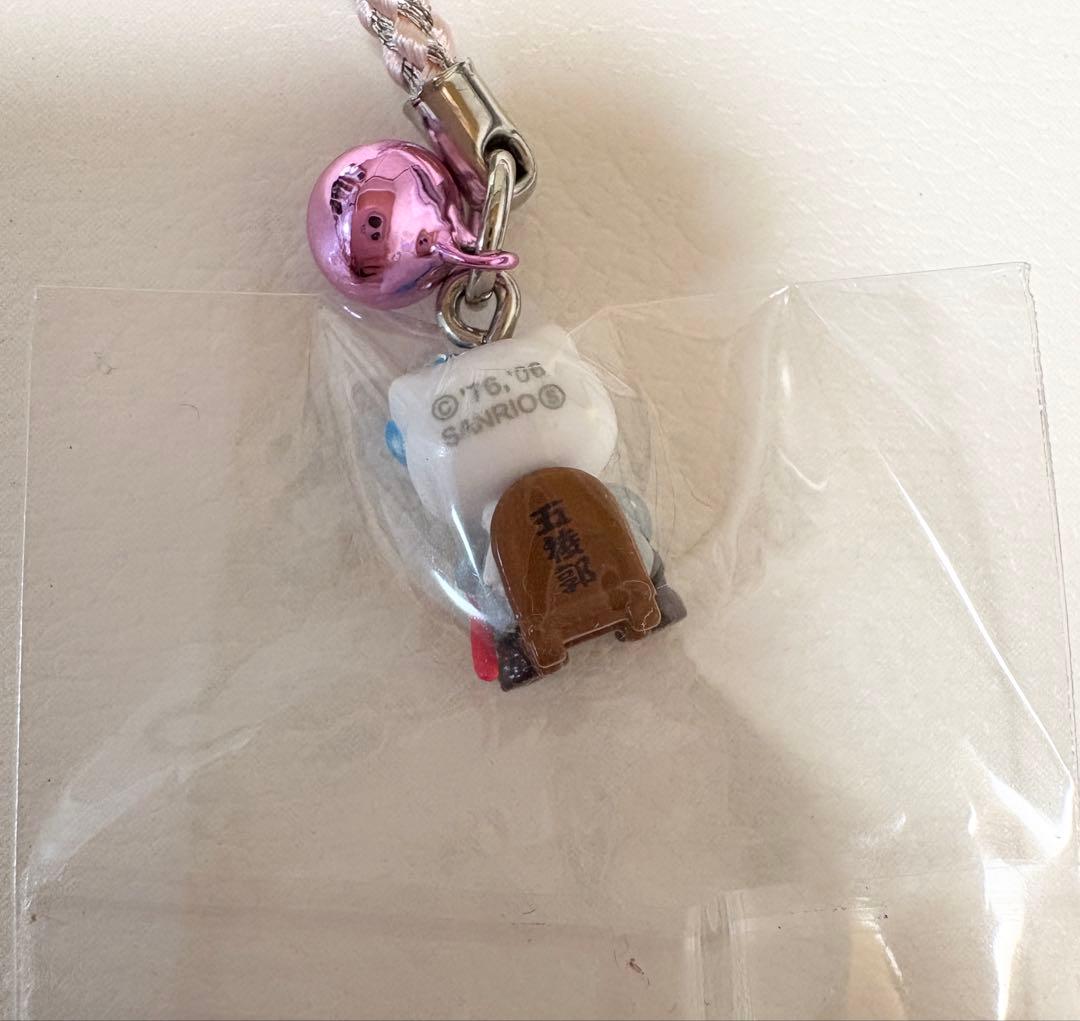 美品☆ご当地キティちゃん☆根付け☆キーホルダー☆北海道☆函館五稜郭