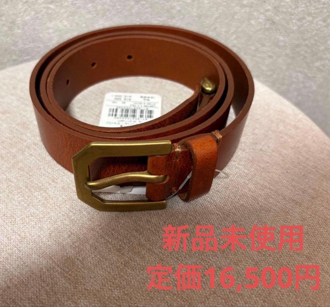 【新品未使用品】ＤＥＮＨＡＭ　艶本革/真鍮　高級フルグレインレザーベルト　正規品 2026年最新】DENHAM ベルトの人気アイテム - メルカリ
