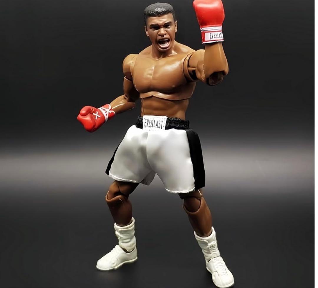 マイクタイソン、モハメドアリ2体セット全身 関節 可動 アクション