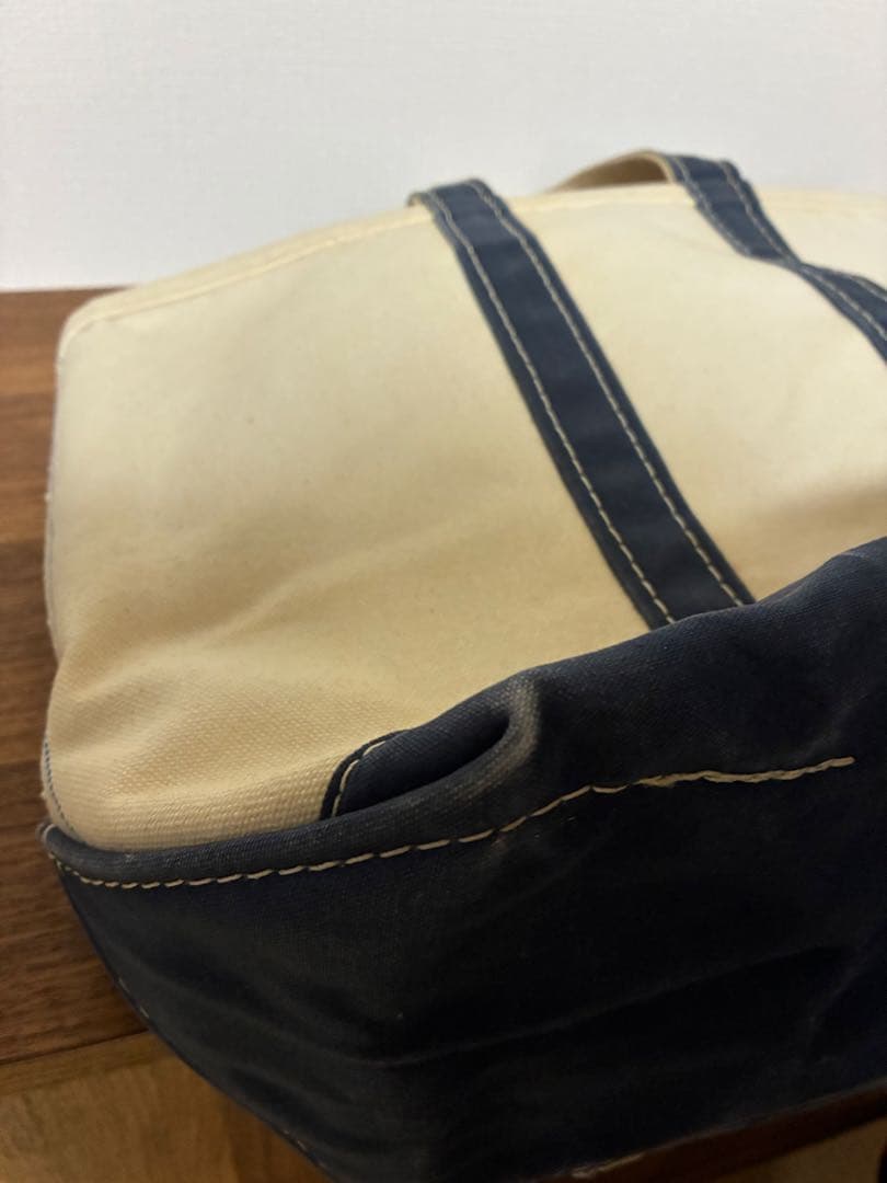 エルエルビーン L.L.Bean キャンバス トートバッグ 80s ギザタグ 紺