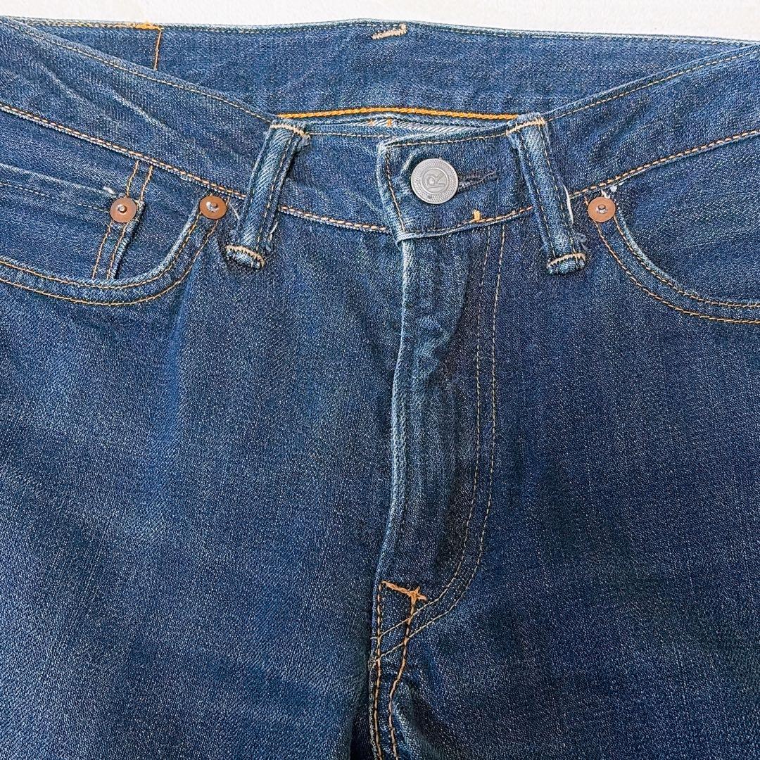 45rpm セルビッチデニム 赤耳 ストレート 細身 インディゴ 28インチ