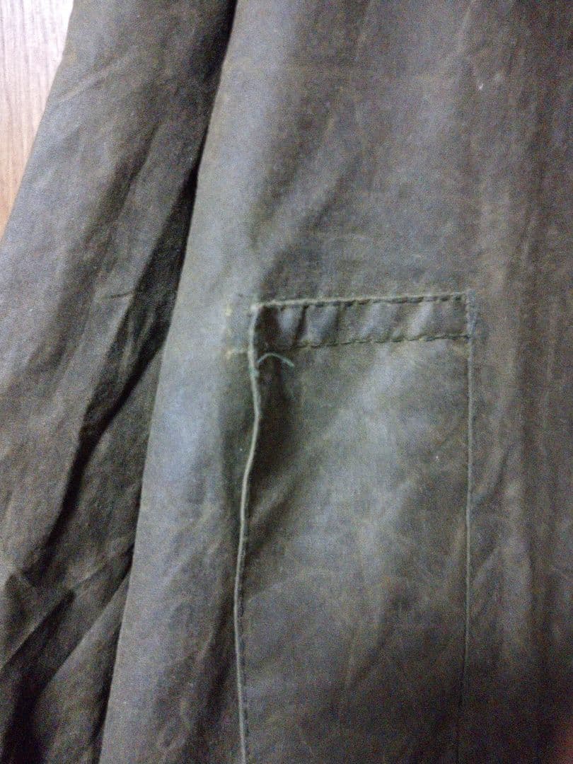 80s 英国製 ビンテージ britton オイルドジャケット L - メルカリ