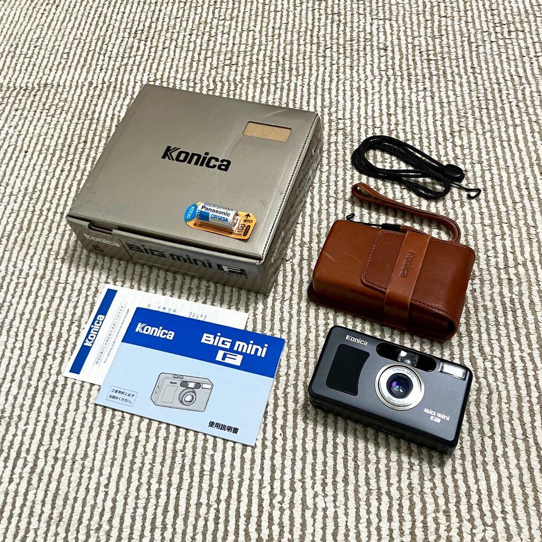 Konica BiG mini F Limited【限定モデル】コンパクトカメラ 思い出のコニカBiG mini｜cherubino
