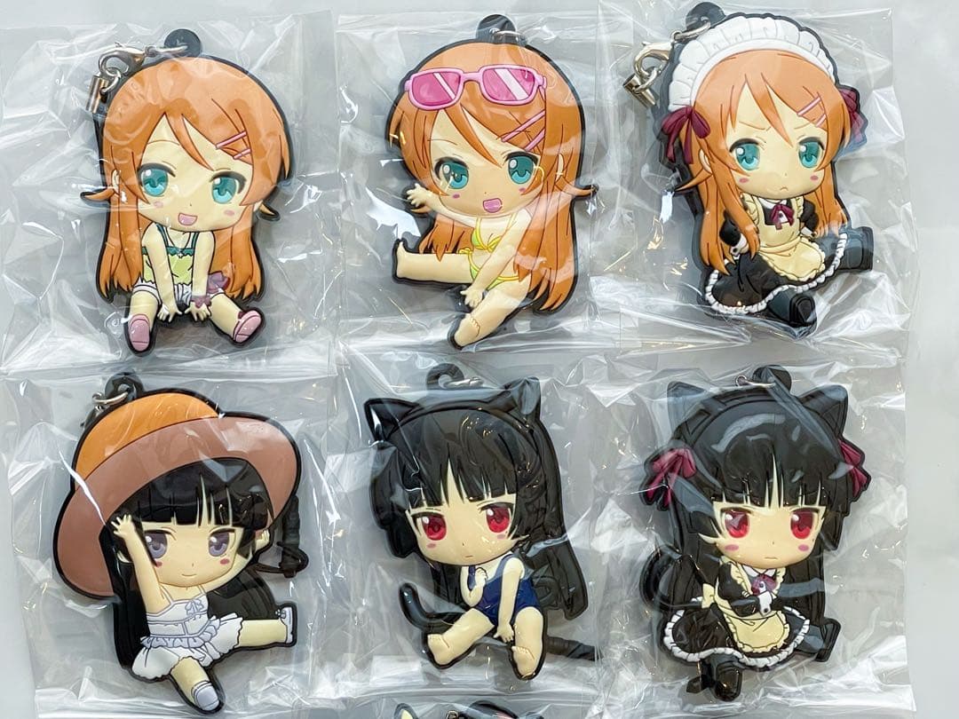 俺の妹がこんなに可愛いわけがない。 ぺたん娘 ラバーストラップ 俺妹 おれいも