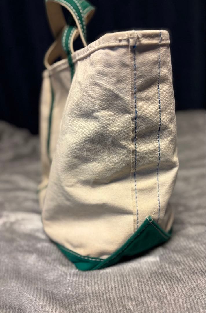 80s L.L.BEAN エルエルビーン ボートアンドトート USA製 緑 単色