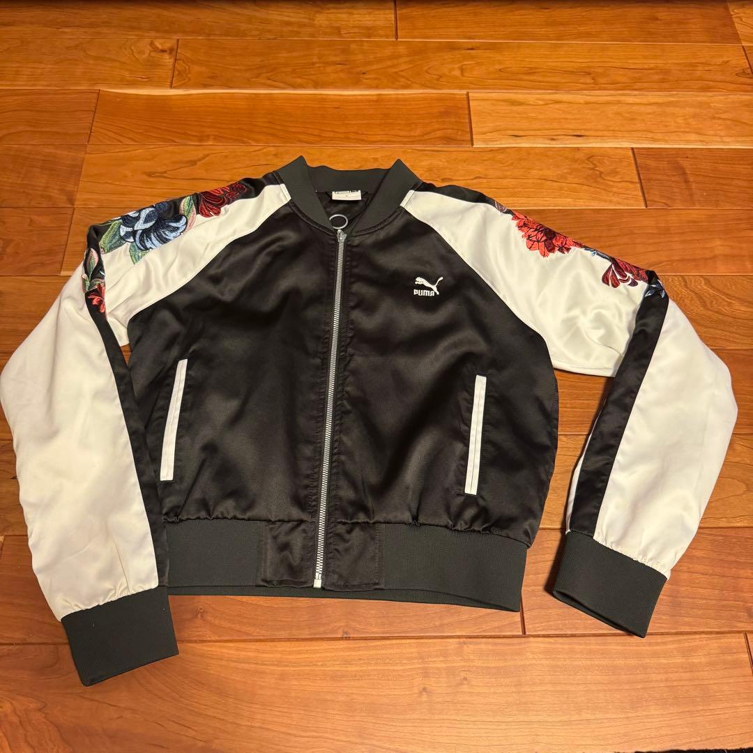 ⭐︎レア⭐︎ PUMA プーマ スカジャンジャケット - メルカリ