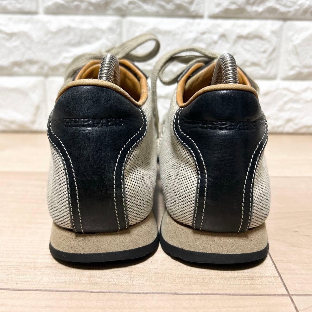 HERMES エルメス クイック トワルアッシュ　キャンバス 23.5cm