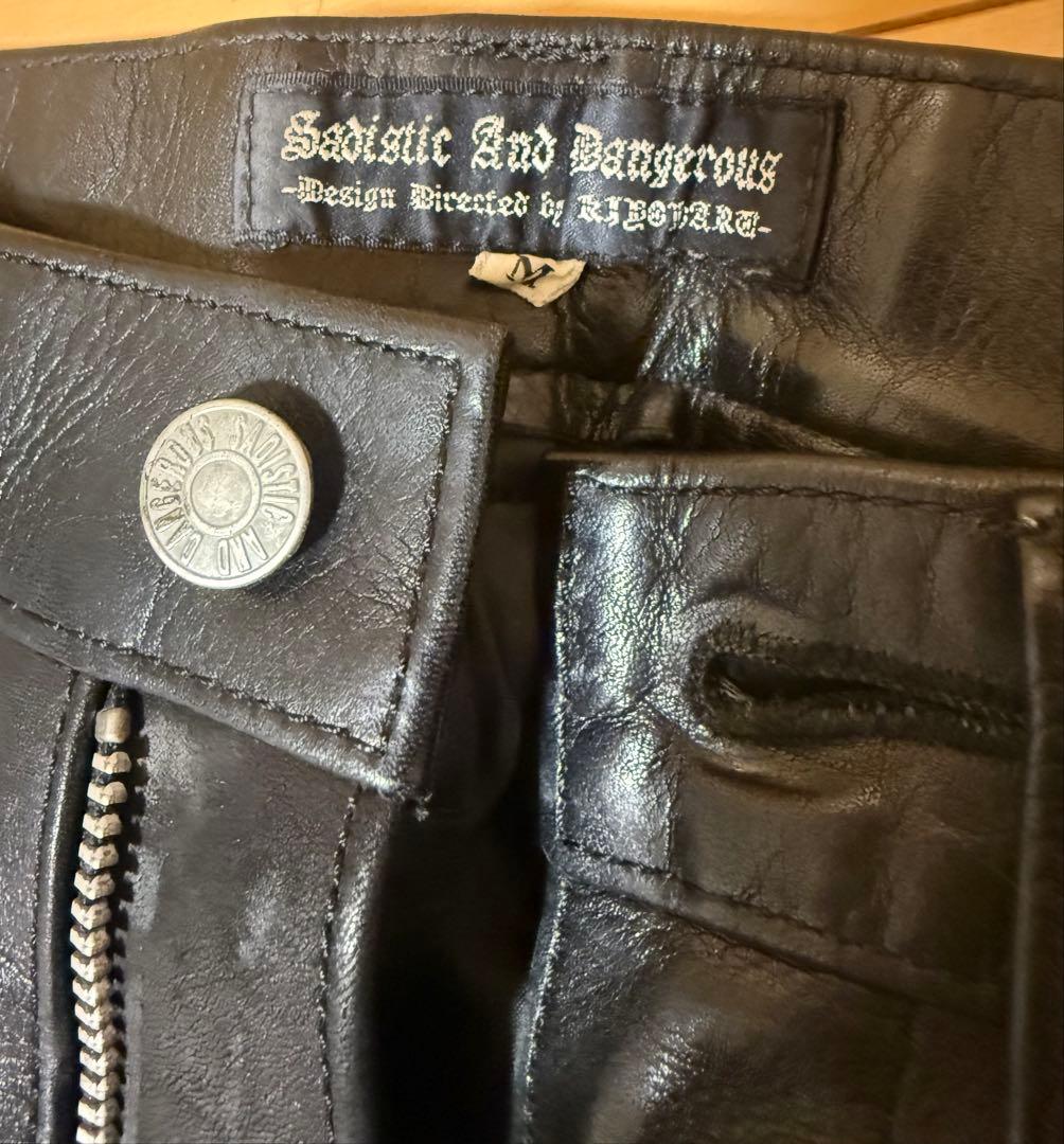 Sadistic And Dangerous レザーパンツ 清春 SADS 黒夢 - メルカリ