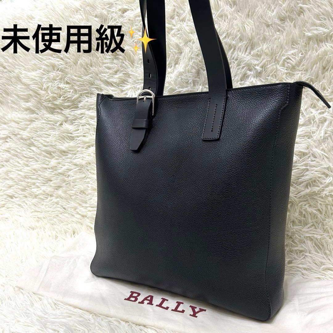 現行✨極美品 バリー CRIMEY.O レザー ビジネス トートバッグ 黒