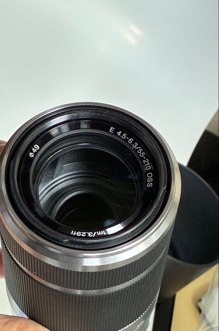 SONY E 55-210mm F4.5-6.3 レンズ 新品に近い