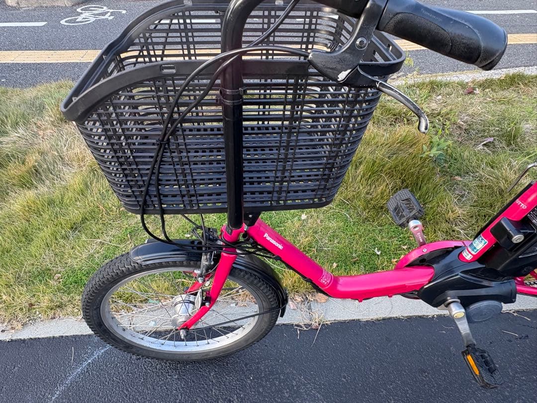 中古20インチPanasonic電動アシスト自転車 13.2Ah4点灯 大阪 - メルカリ