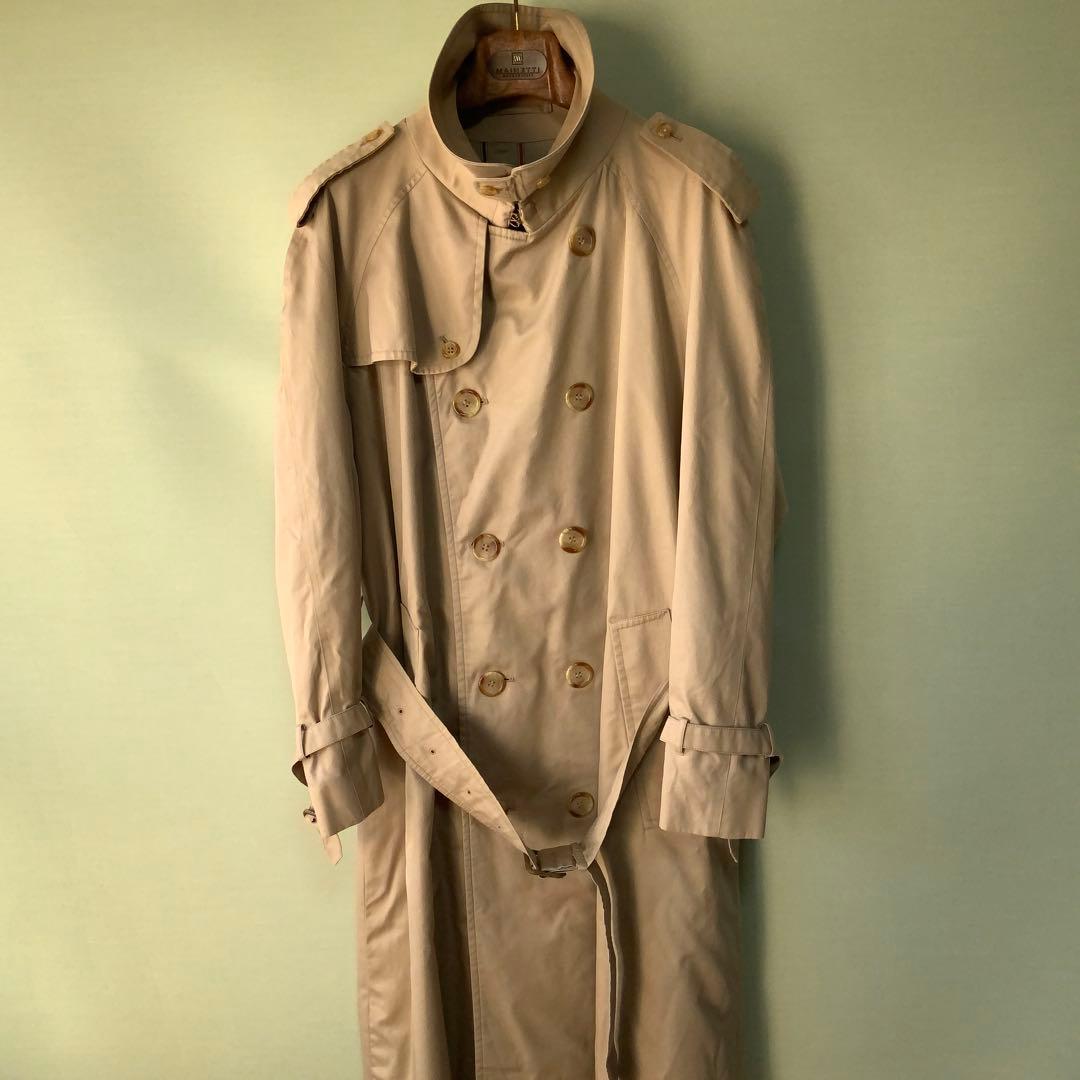 GRENFELL グレンフェル 黒タグ トレンチコート 42 英国製 - メルカリ