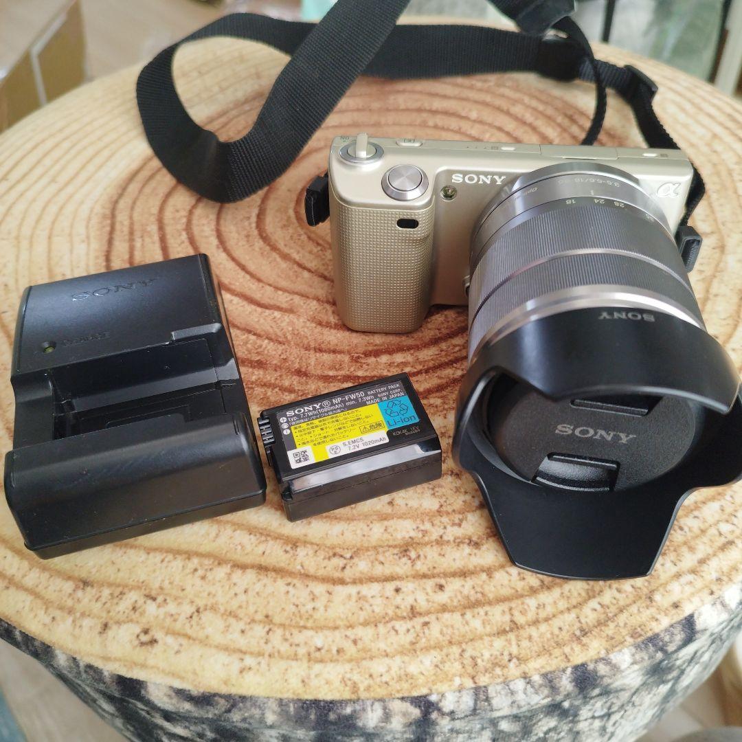 SONY ミラーレス一眼　NEX-5 Amazon | SONY ミラーレス一眼α NEX-5 ダブルレンズキット シルバー