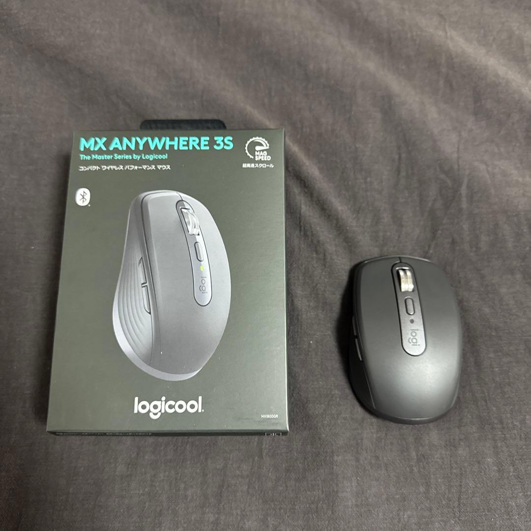 美品Logitech MX Anywhere 3S ワイヤレスマウス MX Anywhere 3S ワイヤレス Bluetooth マウスを購入 |ロジクール