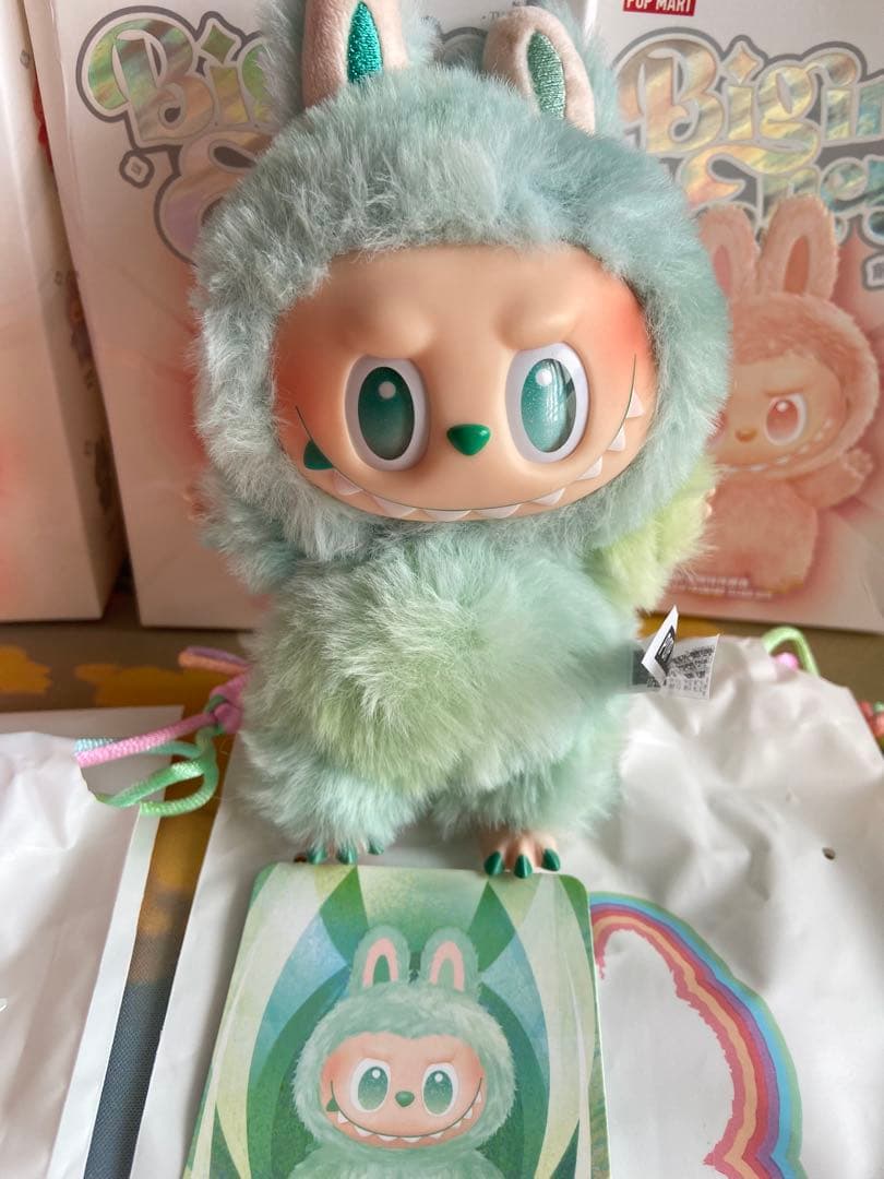 Popmart Labubu Big into Energy セット 開封済