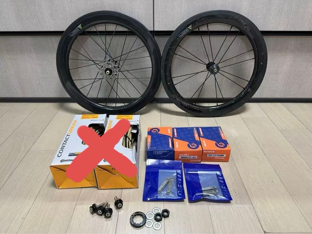 BROMPTON カーボンホイール　未使用品 2026年最新】Yahoo!オークション -ブロンプトン ホイール(ホイール)の