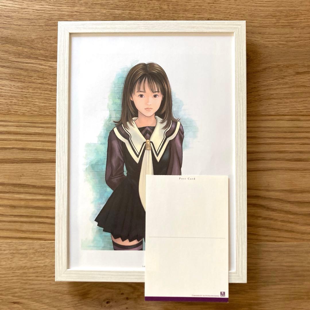 桂正和 アイズ A4イラスト フレーム付 葦月伊織 ポストカード