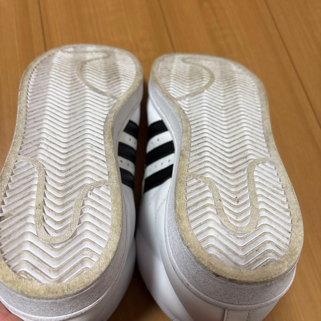 アディダス プロモデル ハイカット スニーカー 27.5cm 白黒