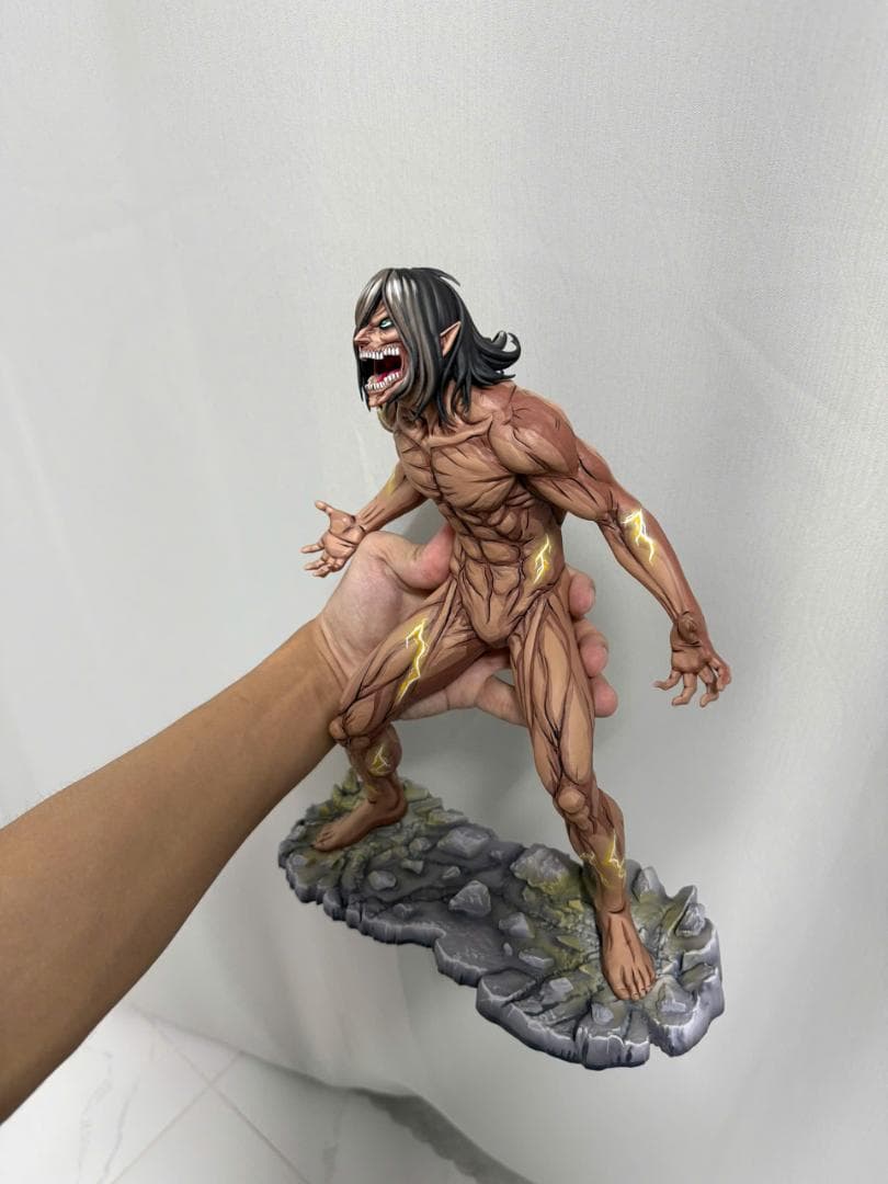 一番くじ 進撃の巨人 A賞 エレン巨人 2D塗装カスタム