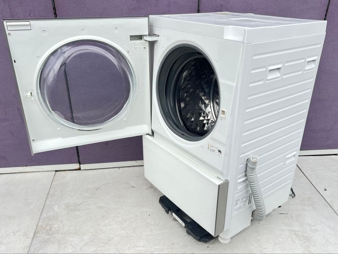 Panasonic ドラム式電気洗濯機NA-VG 1200L 2018年 NA-VG1200L-S ドラム式洗濯乾燥機 Cuble（キューブル） シルバー