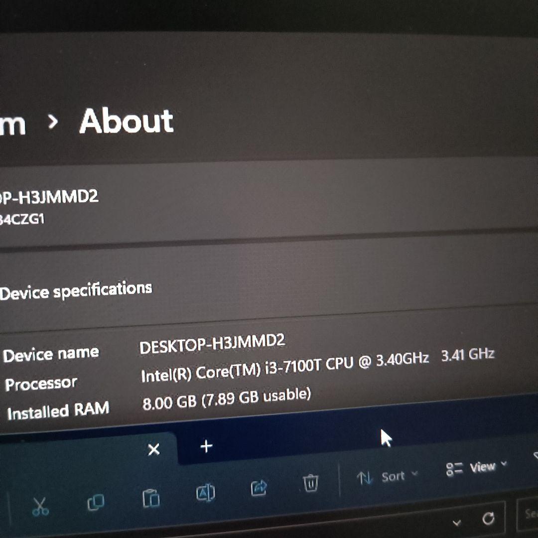 NEC Mini PC Mate i3 8GB/500GB HDD 省電力 - メルカリ