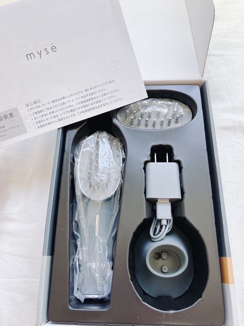 mysé 美顔器 MS-80G 充電器付き スカルプリフト アクティブ プラス｜カンタン、キレイ、お風呂でエステ