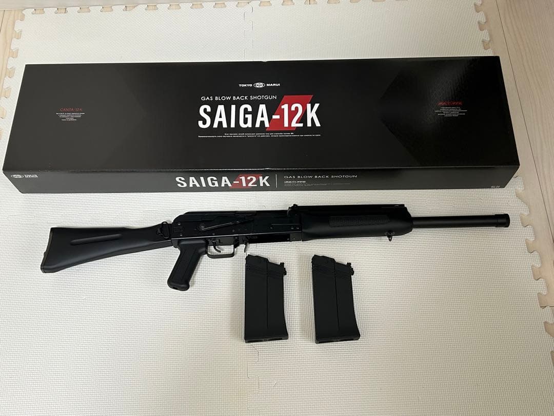 東京マルイ　SAIGA-12K ガスブローバックショットガン　マガジン2個 東京マルイ ガスブローバック ショットガン SAIGA-12K | 各社ガン本体