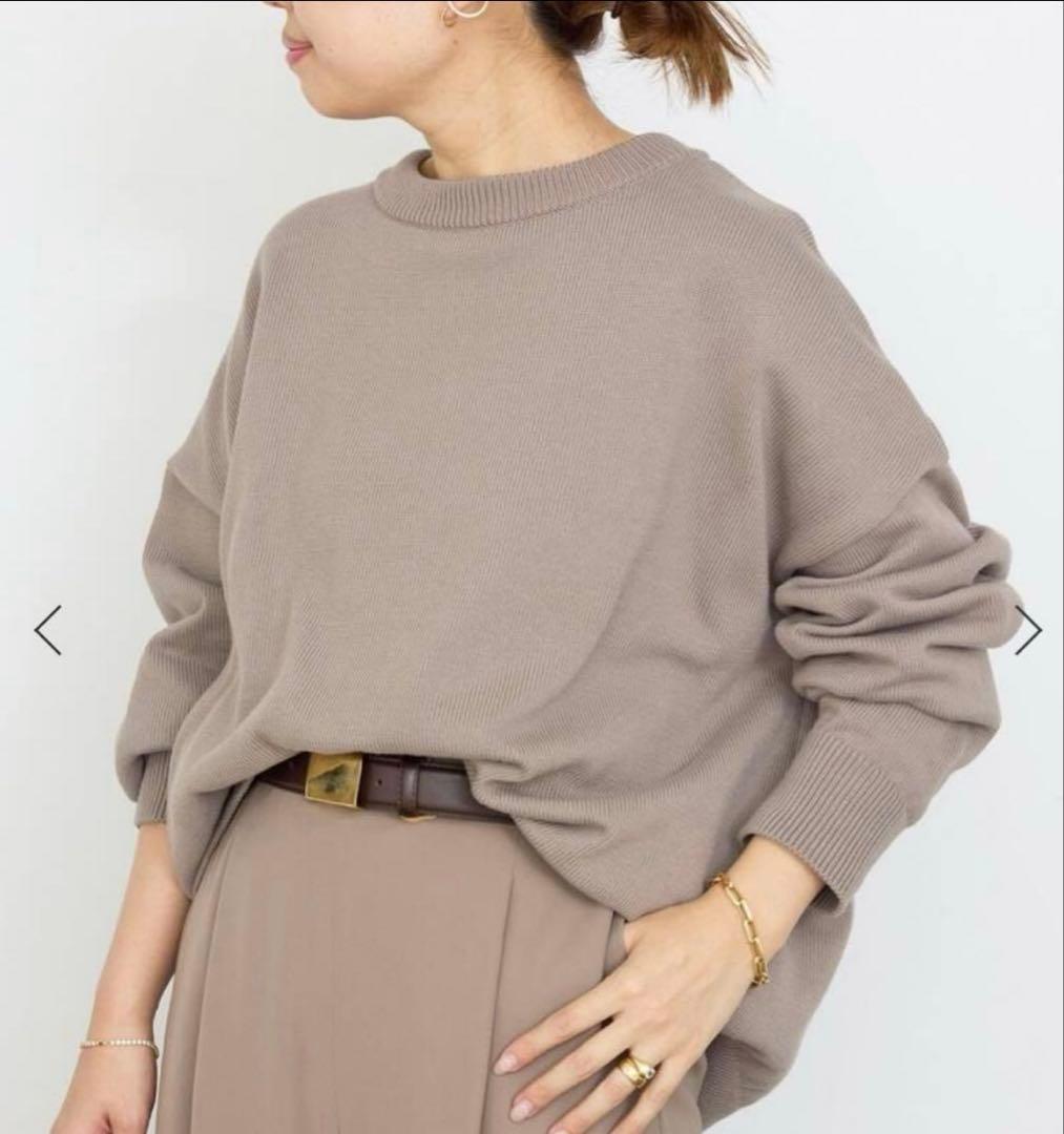 ドゥーズィエムクラス　ベーシックニット　EVERYDAY I LIKE Deuxieme Classe(ドゥーズィエムクラス)の「EVERYDAY I LIKE クルー