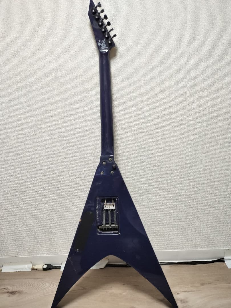 Grassroots エレキギター flyingV DIMARZIO　ロックペグ