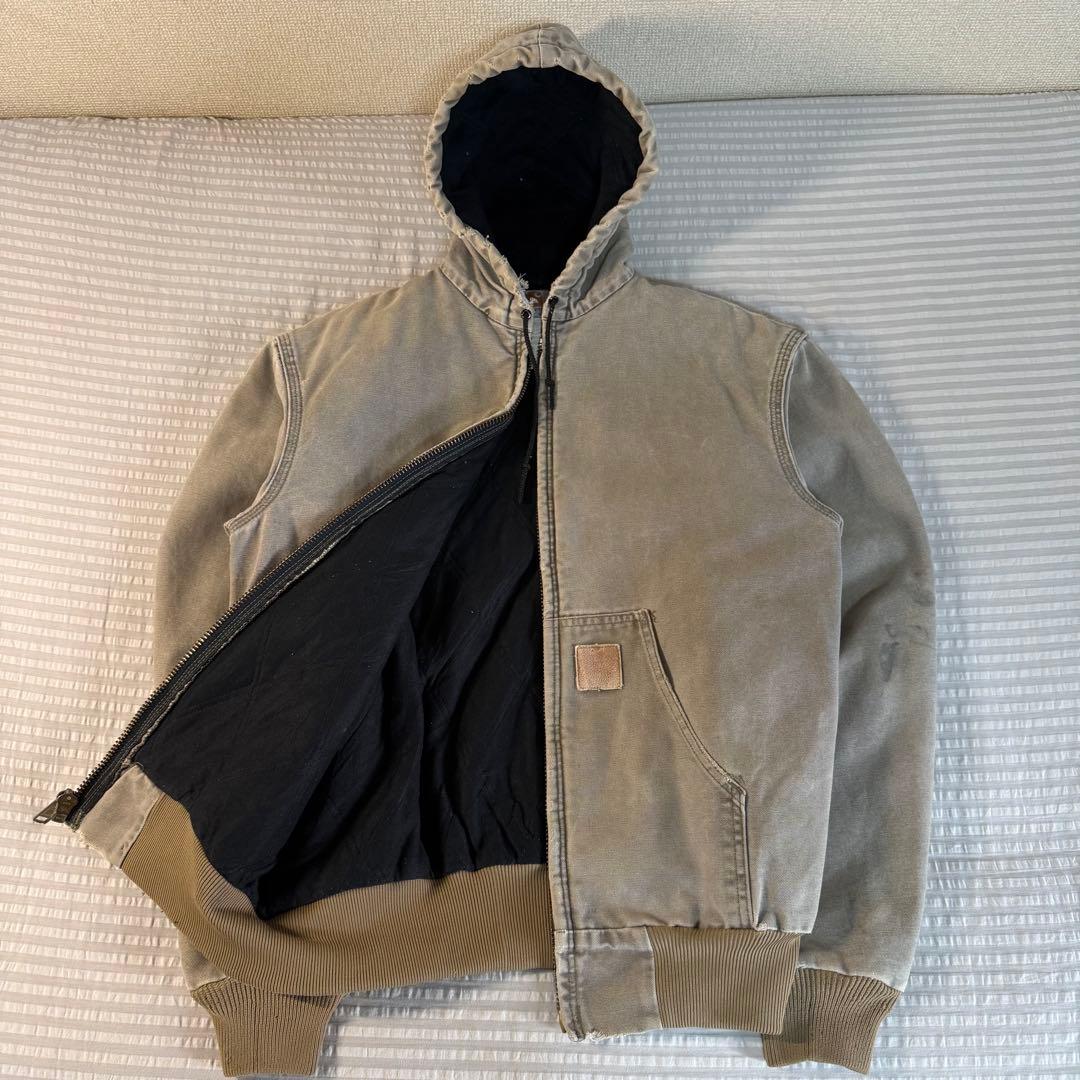 希少 USA製 カーハートアクティブジャケット J68 DES Carhartt USA製 Duck Active Jacket J68 DES | 古着himekichi
