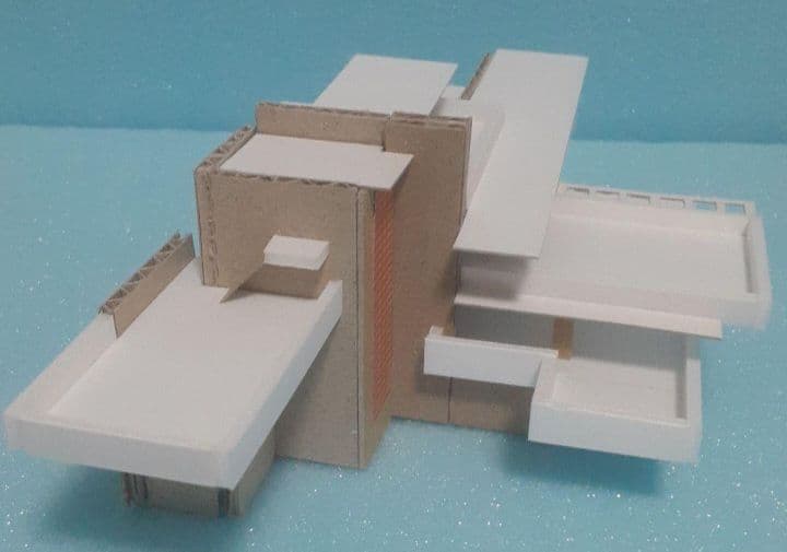 建物 Frank Lloyd Wright Fallingwater